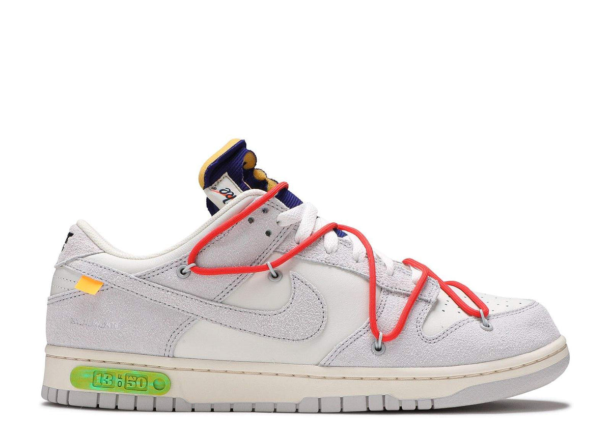 Nike Off-White x Dunk Low 'Lot 13 of 50' Sneakers