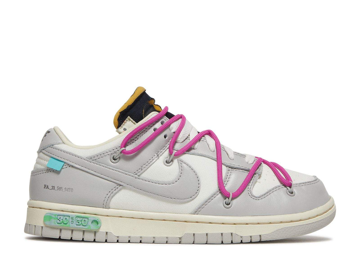 Nike Off-White x Dunk Low 'Lot 30 of 50' Sneakers