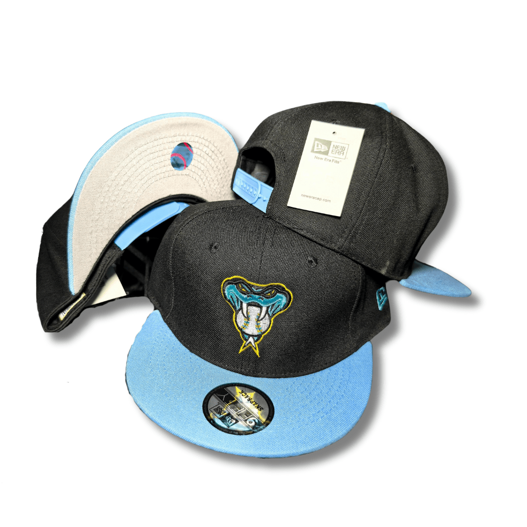 New Era Arizona Diamondbacks Black Teal 9FIFTY Snapback Cap
