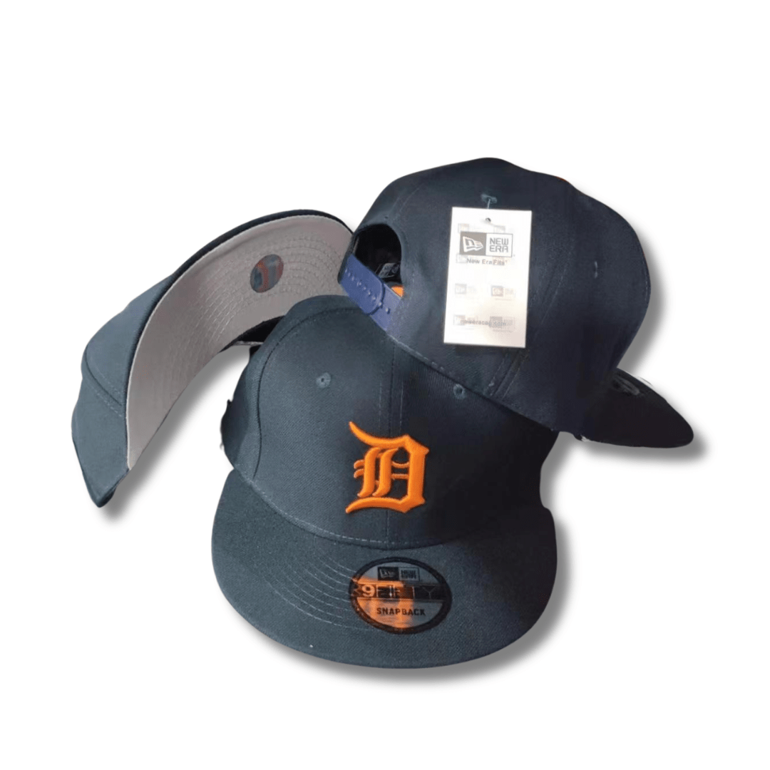 New Era 59FIFTY Hat Detroit Tigers MLB Road Navy Blue