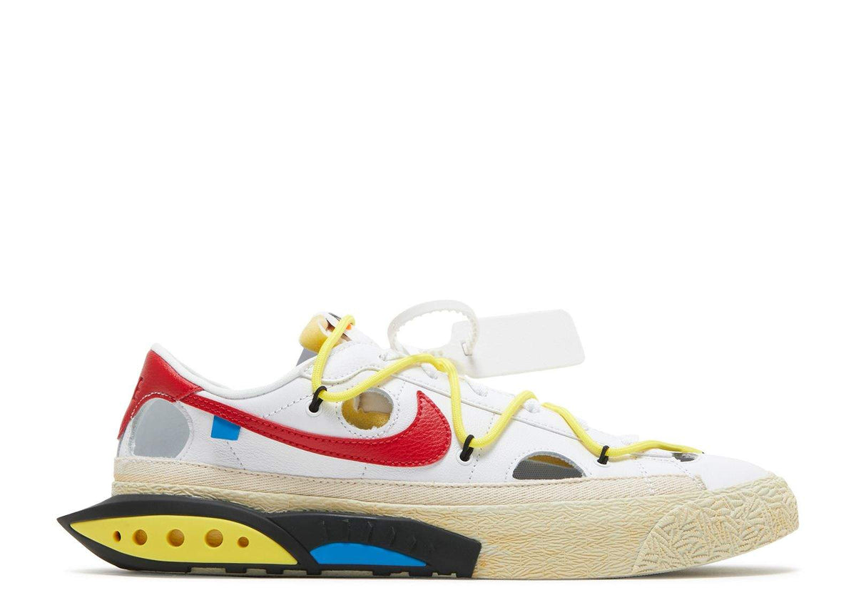 Nike Off-White x Blazer Low 'White University Red' Sneakers