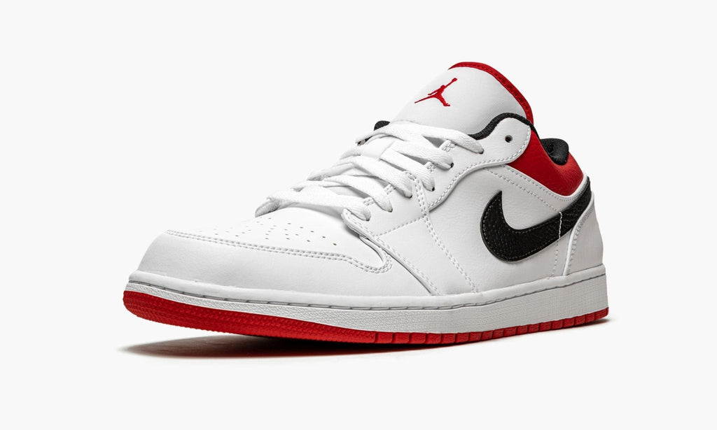 Air Jordan 1 Low White / Gym Red Sneakers