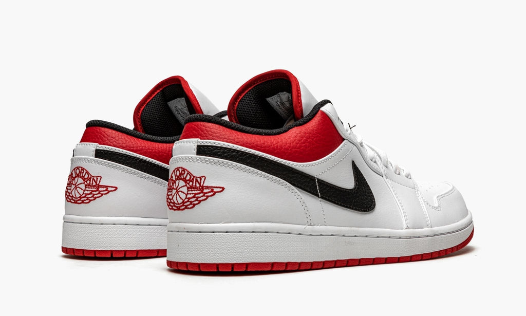 Air Jordan 1 Low White / Gym Red Sneakers