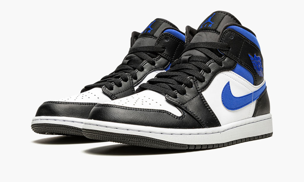 Air Jordan 1 Mid "Racer Blue / Black / White" Sneakers