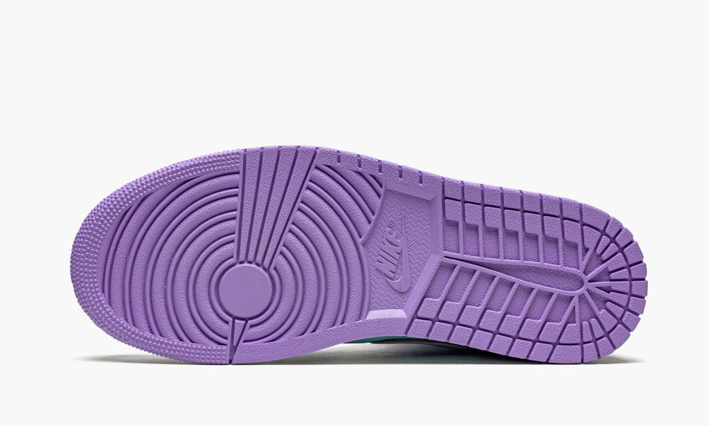 Air Jordan 1 Mid Purple Pulse / Glacier Blue Sneakers