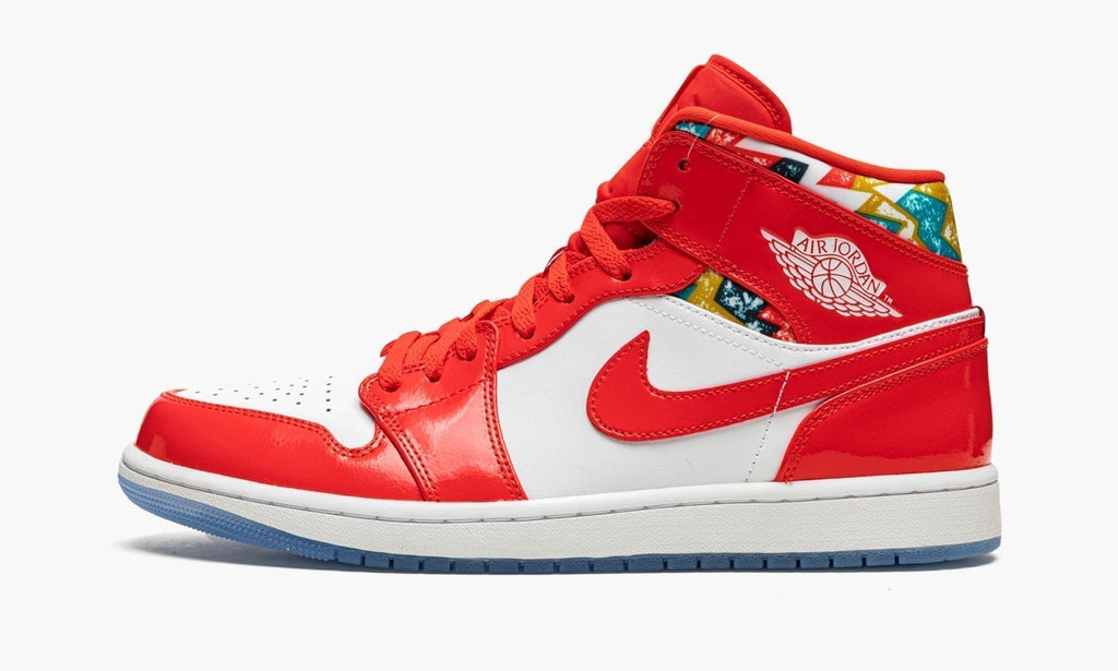 Air Jordan 1 MID SE "Barcelona Sweater" Sneakers