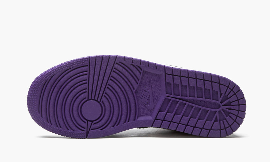 Air Jordan 1 Mid SE Court Purple Suede Sneakers