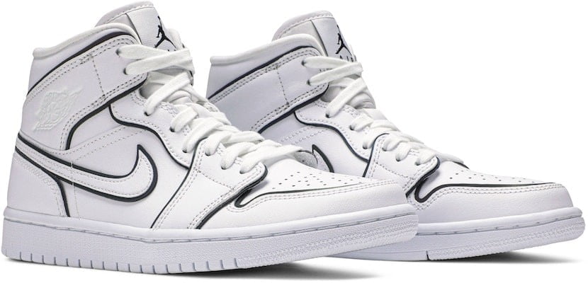 Air Jordan 1 Mid SE Iridescent Trim Sneakers