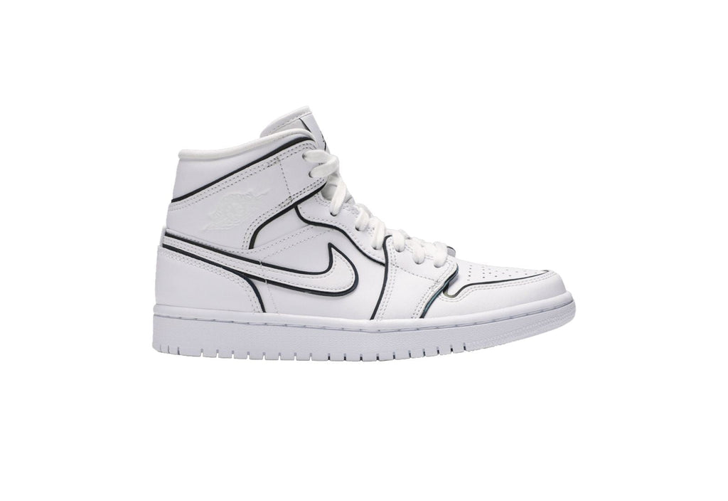Air Jordan 1 Mid SE Iridescent Trim Sneakers