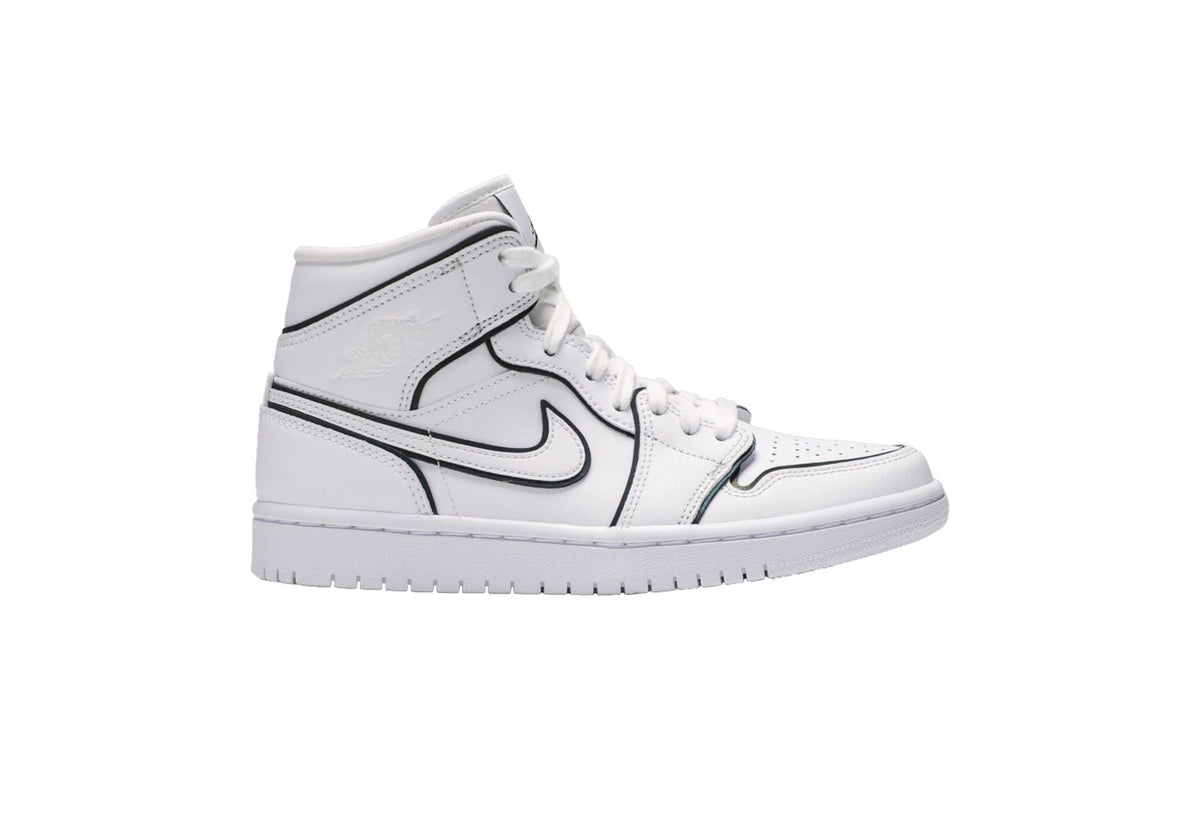 Air Jordan 1 Mid SE Iridescent Trim Sneakers