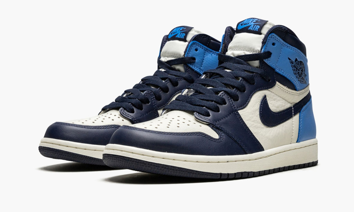Air Jordan 1 Retro High OG "Obsidian/University Blue" Sneakers