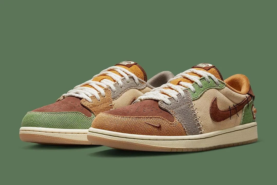 Air Jordan 1 Retro Low OG Zion Wiliamson Vodoo Sneakers