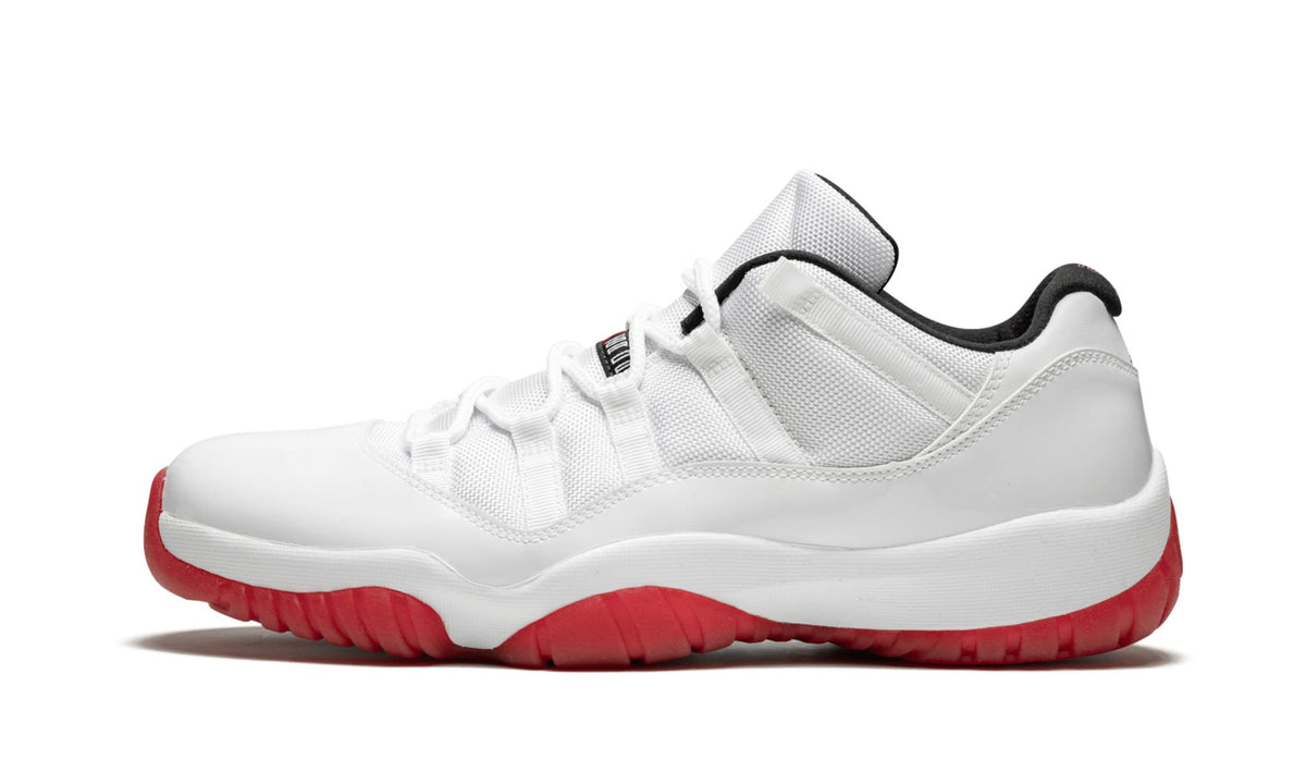 Air Jordan 11 Retro Low "White/Varsity Red" Sneakers