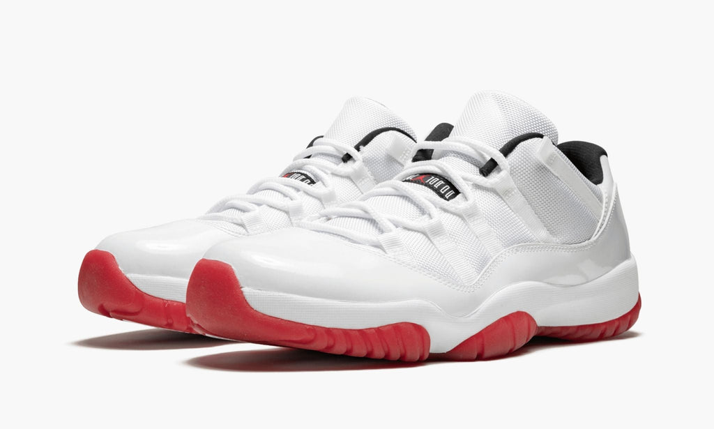 Air Jordan 11 Retro Low "White/Varsity Red" Sneakers
