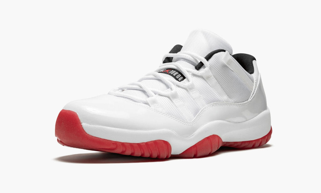 Air Jordan 11 Retro Low "White/Varsity Red" Sneakers