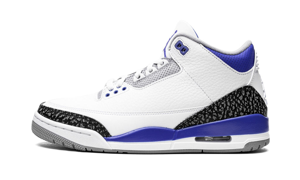 Air Jordan 3 Retro "Racer Blue" Sneakers