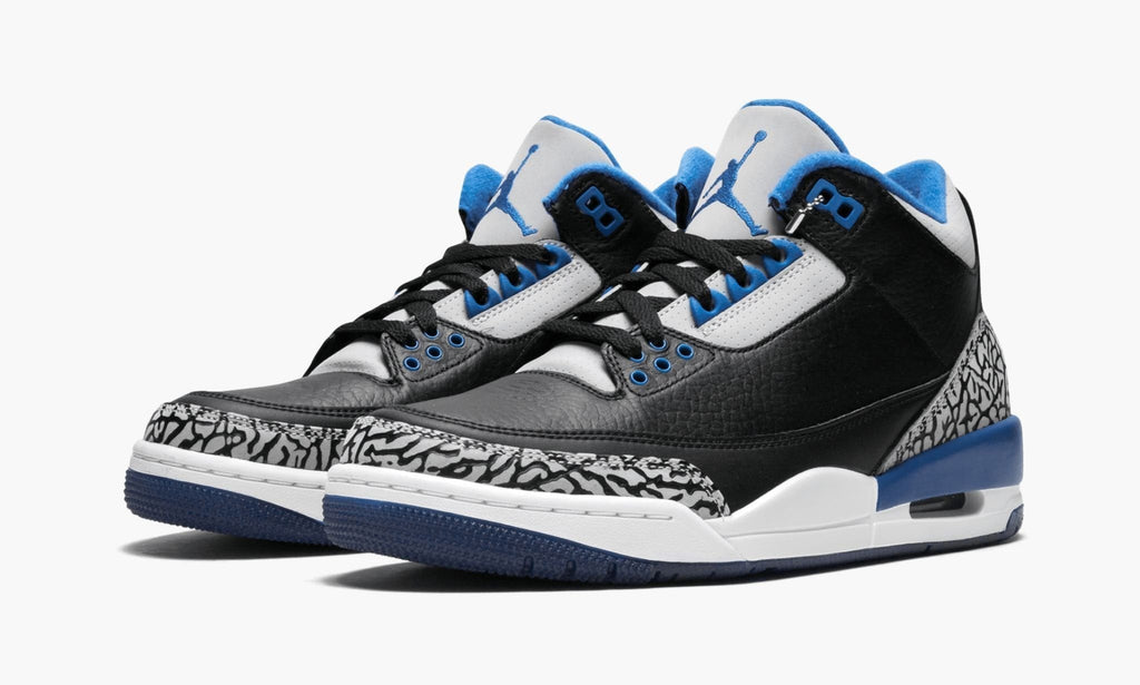 Air Jordan 3 Retro "Sport Blue" Sneakers
