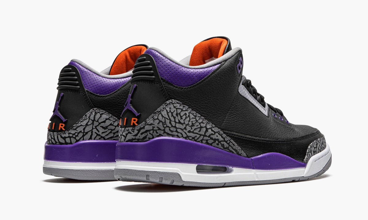 Air Jordan 3 Retro Court Purple Sneakers
