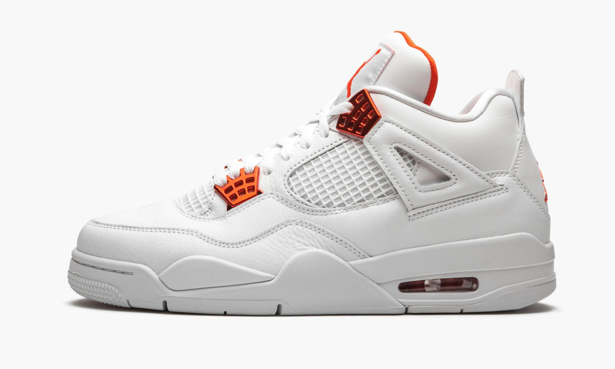 Air Jordan 4 Retro "Metallic Pack - Orange" Sneakers