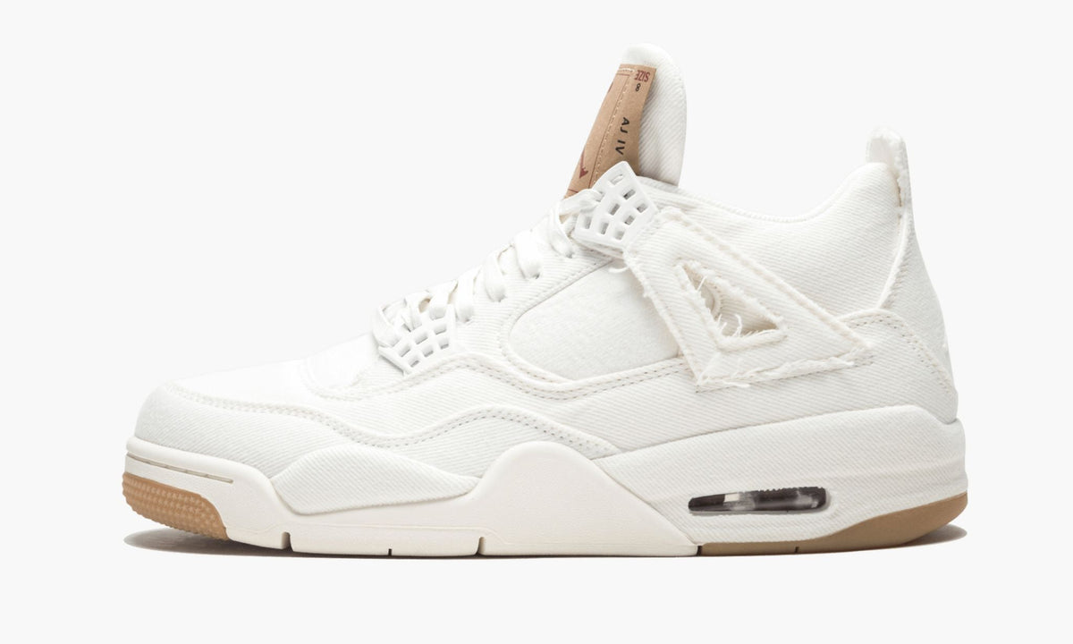 Air Jordan 4 Retro Levis NRG "White Denim" Sneakers
