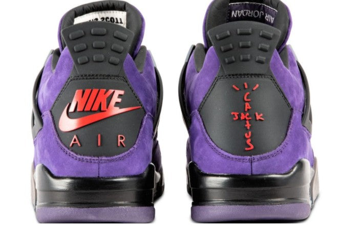 Air Jordan 4 Retro TraviScots Purple CI1184 Sneakers