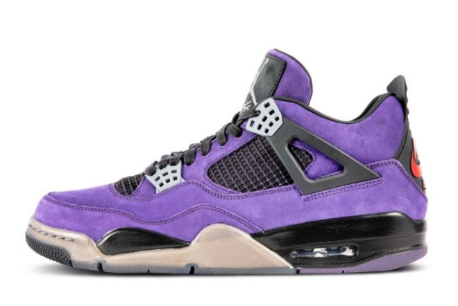 Air Jordan 4 Retro TraviScots Purple CI1184 Sneakers
