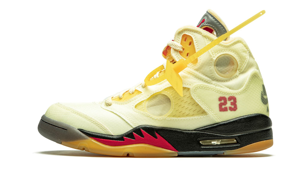 Air Jordan 5 Retro SP "Off-White - Sail" Sneakers
