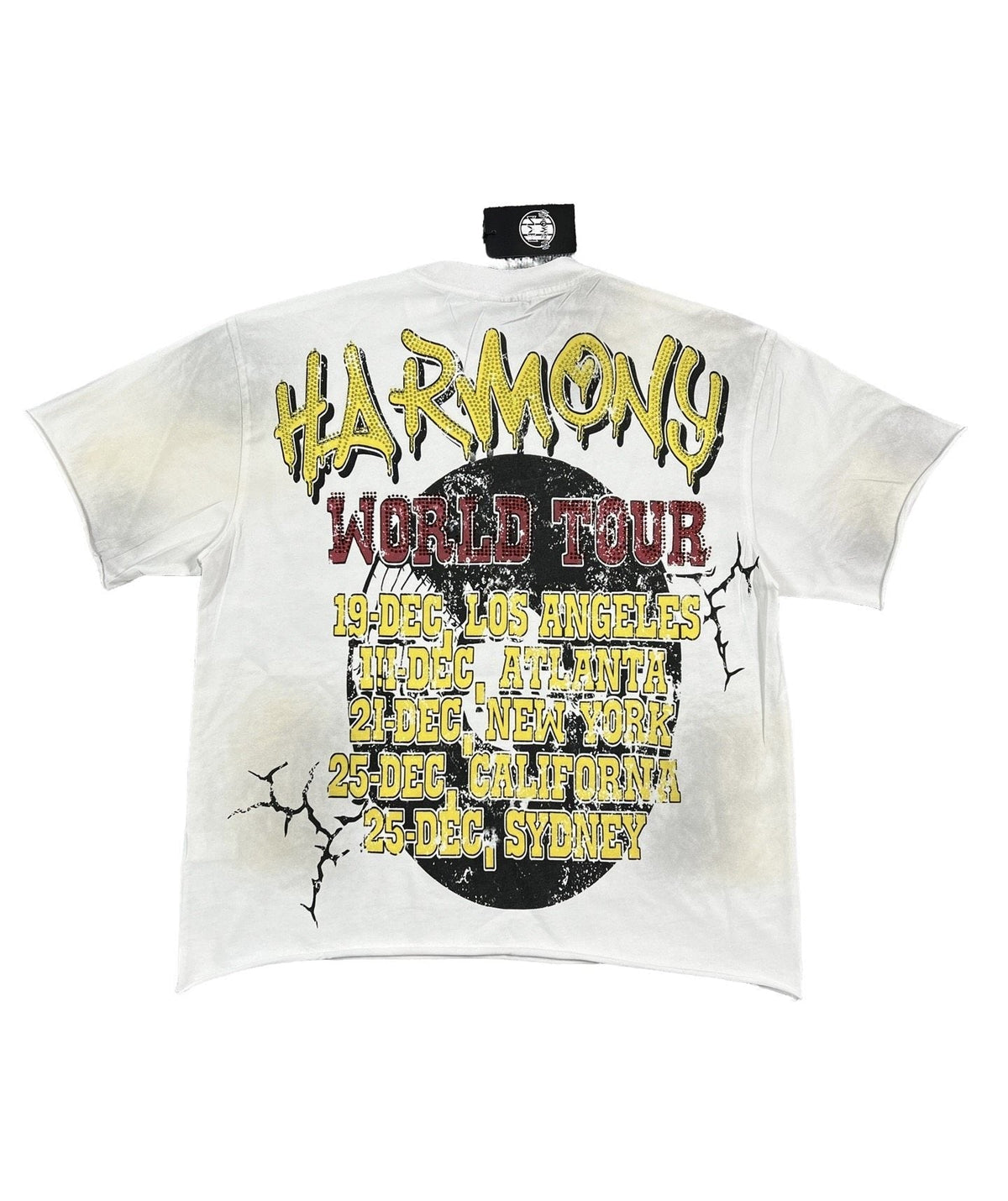 HARMONY New Age World Tour Graphic T-Shirt — back