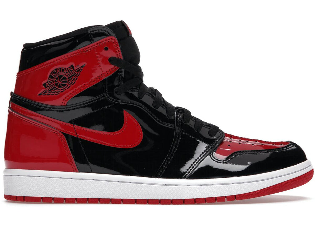 Jordan 1 Retro High OG Patent Bred Sneakers