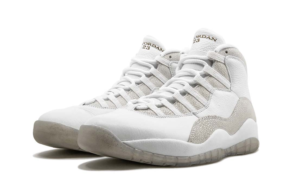 Jordan 10 Retro Drake OVO White Sneakers