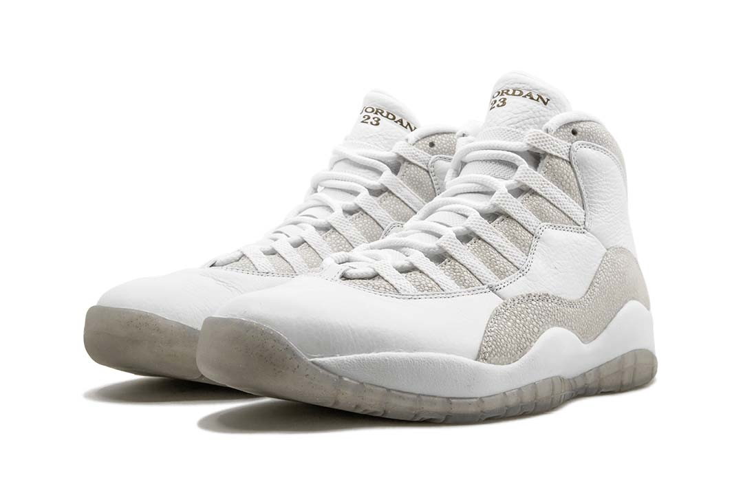 Jordan 10 Retro Drake OVO White Sneakers