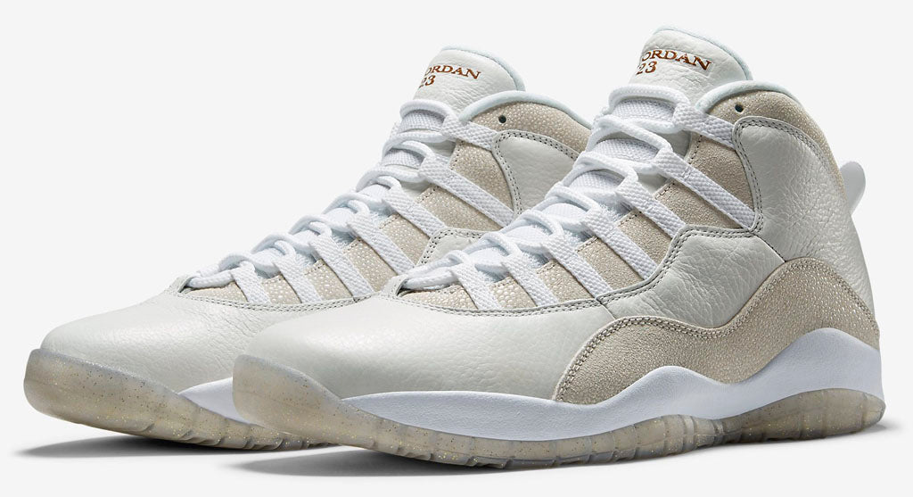 Jordan 10 Retro Drake OVO White Sneakers
