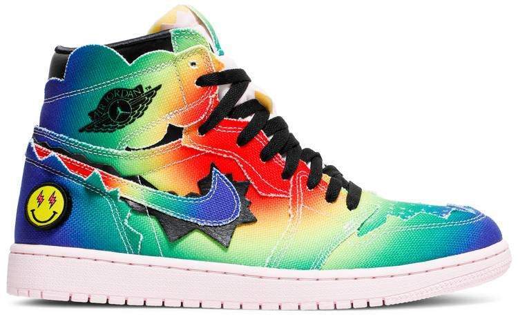 J Balvin x Air Jordan 1 Retro OG High 'Colores Y Vibras Sneakers