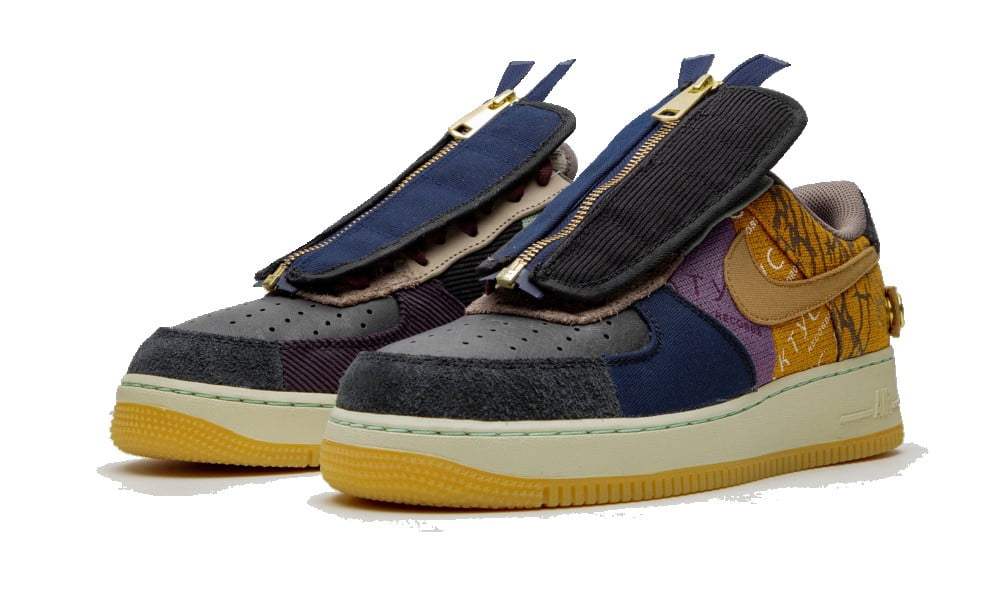 Nike Air Force 1 Low Travis Scott Cactus Jack Sneakers