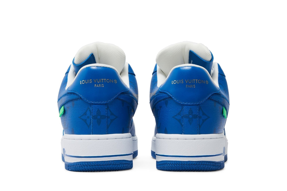 Nike Air Force 1 Low x Louis Vuitton By Virgil Abloh White Royal Sneakers