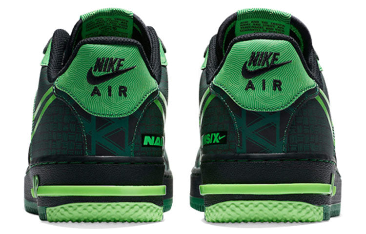 Nike Air Force 1 React Naija Green Sneakers