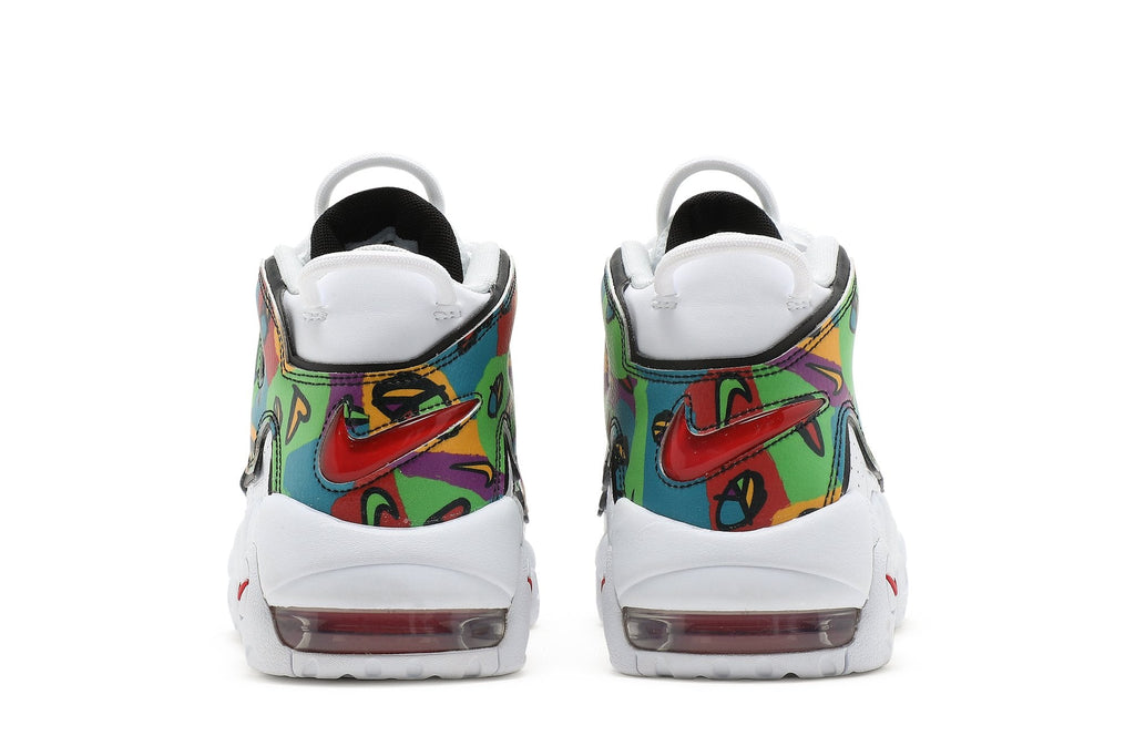 Nike Air More Uptempo Peace Love Swoosh Sneakers