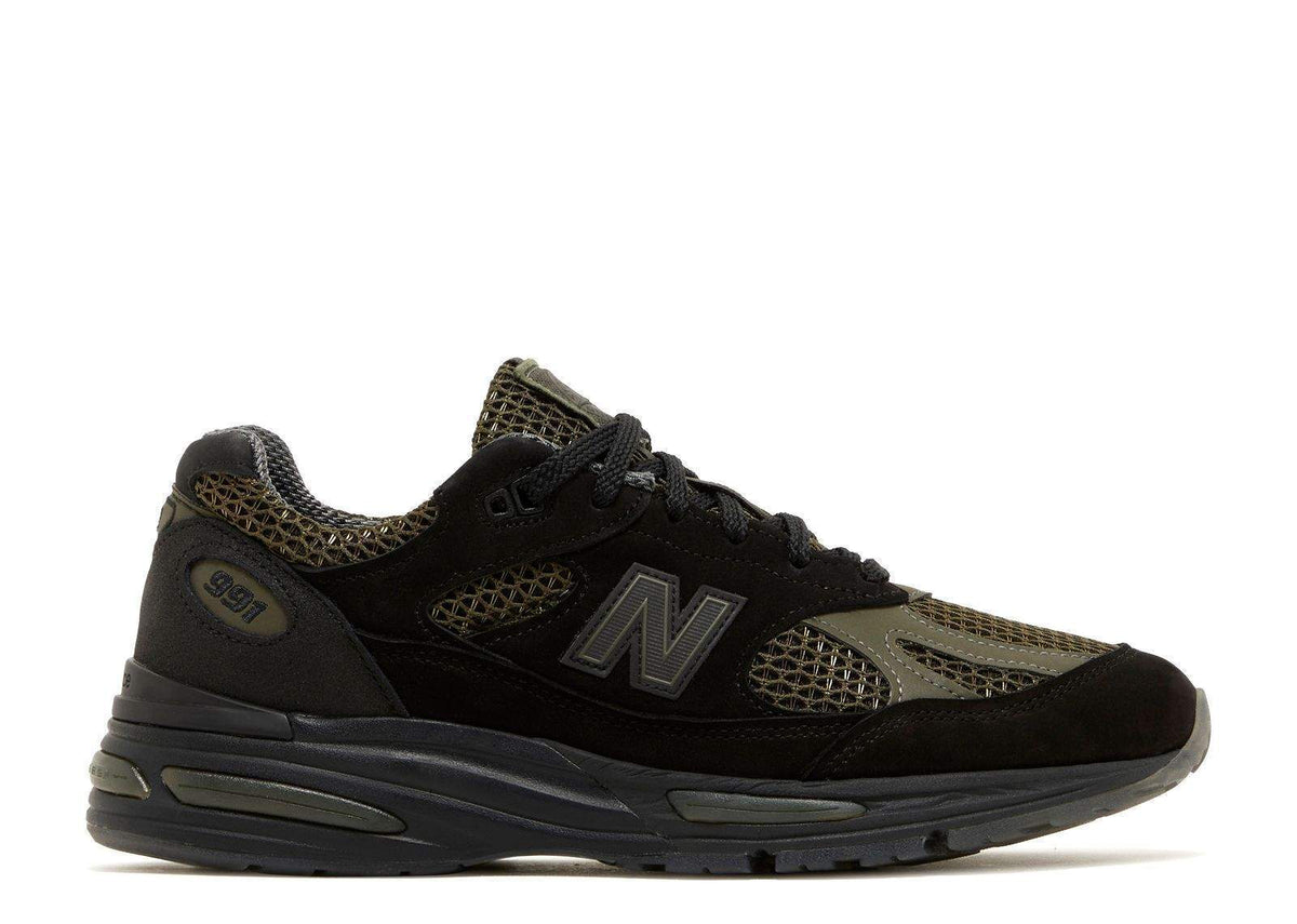 New Balance Stone Island X 991 V 2 Made In England Black Sneakers