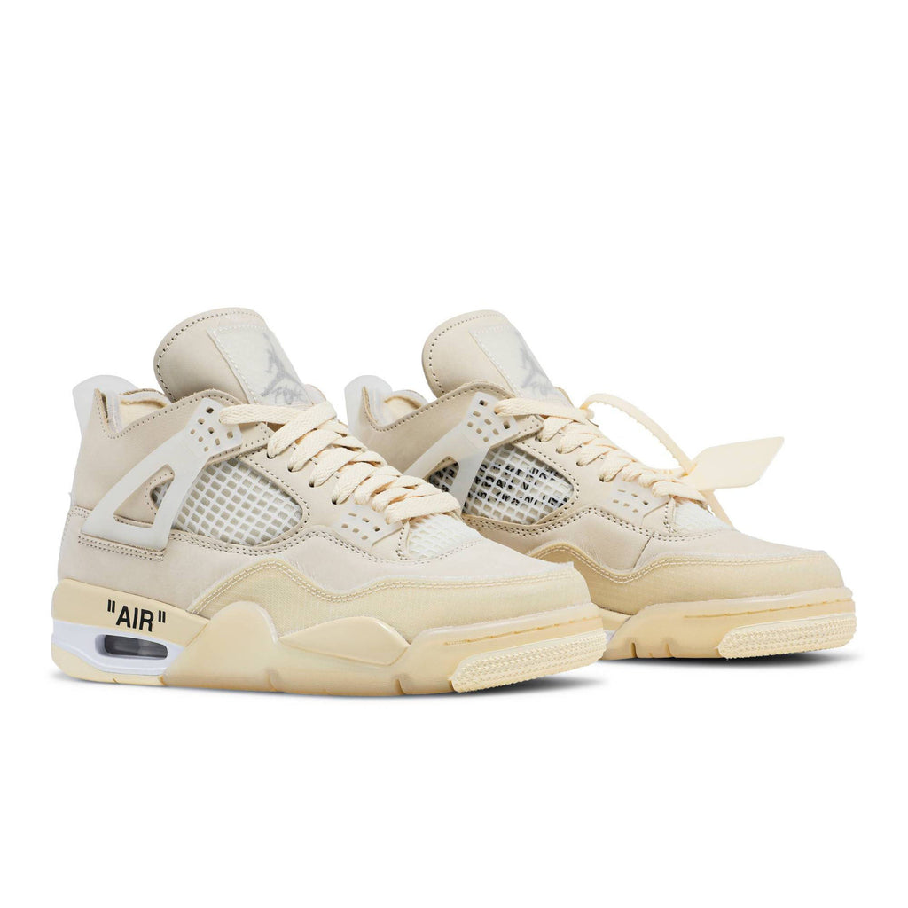 Off-White x Women's Air Jordan 4 SP Sail CV9388-100 Sneakers