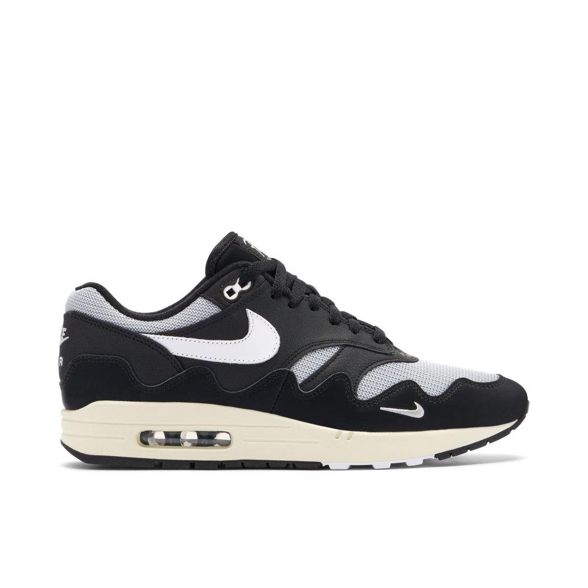 Patta x Nike Air Max 1 Black White (With Bracelet) Sneakers