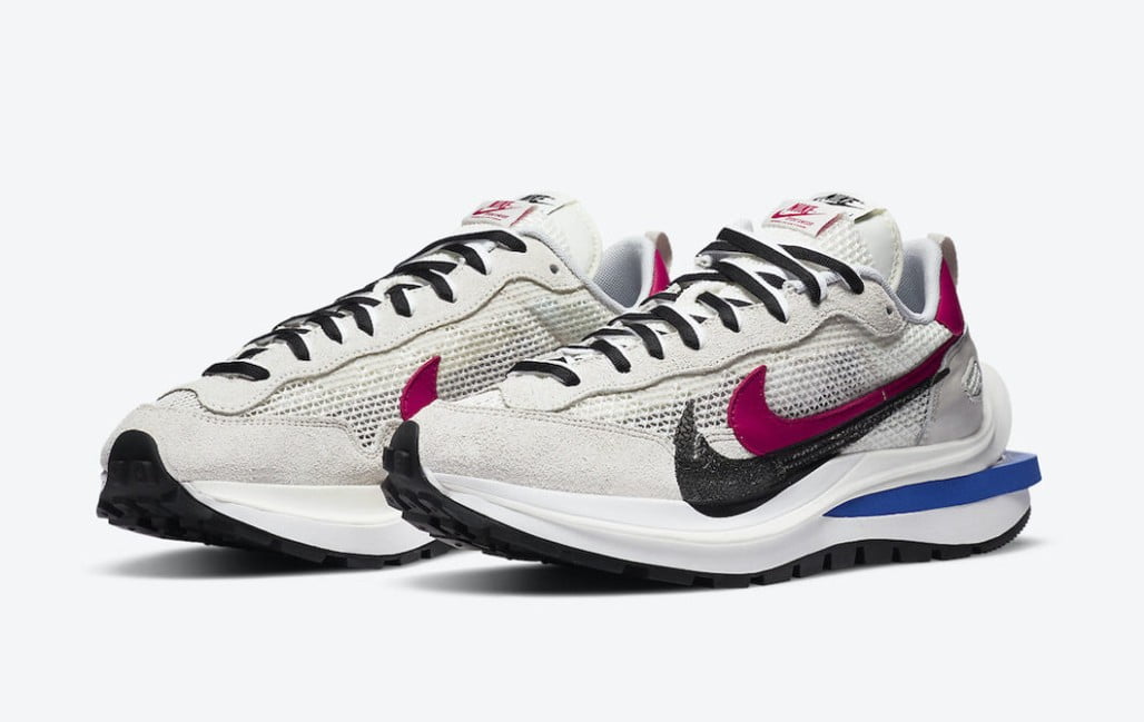 Sacai x Nike Vaporwaffle Sail Sport Waffle Sneakers