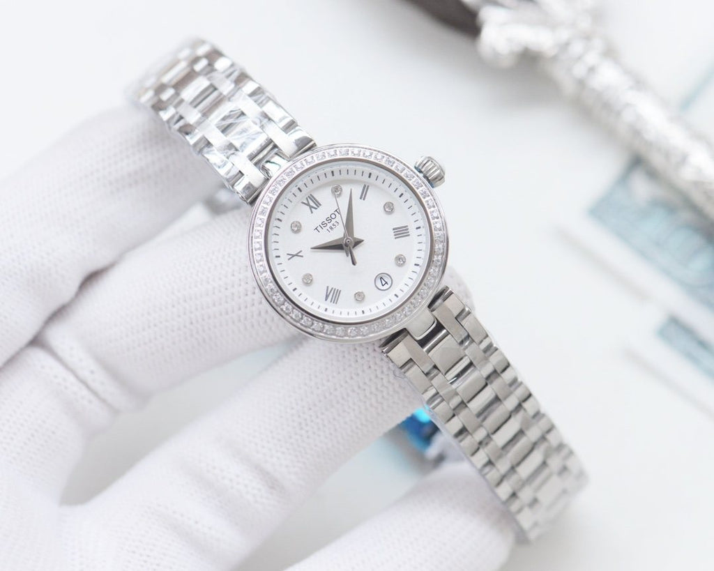 Tissot Silver Watch — front